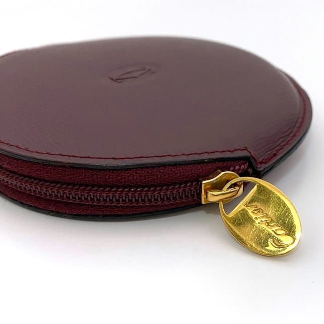 Cartier Coin Case Ec21144 Bordeaux Must