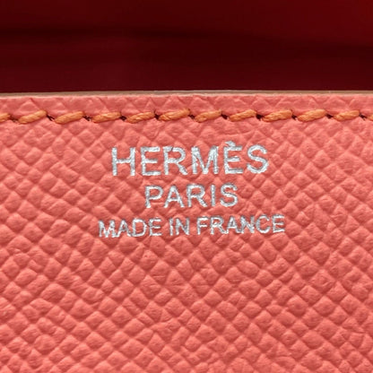 Hermes Birkin 30 Handbag Flamingo Vaux Epson Q Engraved Crochette Cadena