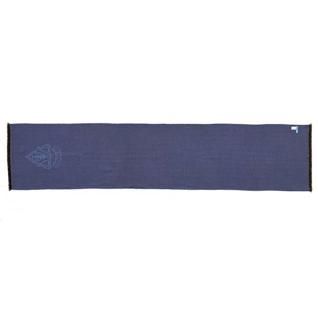 Gucci Shawl Navy Brown Hysteria