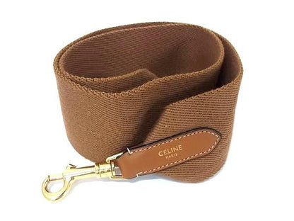 Shoulder Strap For Celine Canvas Bag Shoulder Strap Women Brown Fq2188