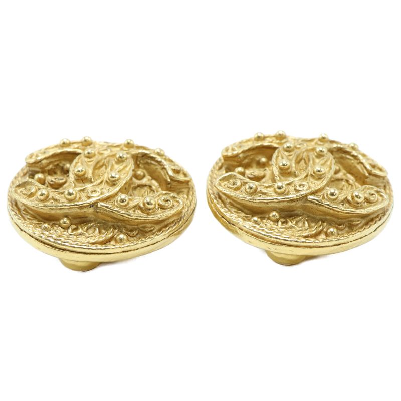 Chanel Beautiful 94A Coco Mark Leaf Round