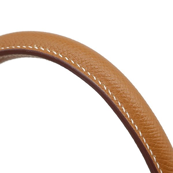 Hermes 2-Way Bag Kelly 28 Outer Stitch Vaux Epson Gold Silver Hardware Brown