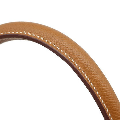 Hermes 2-Way Bag Kelly 28 Outer Stitch Vaux Epson Gold Silver Hardware Brown