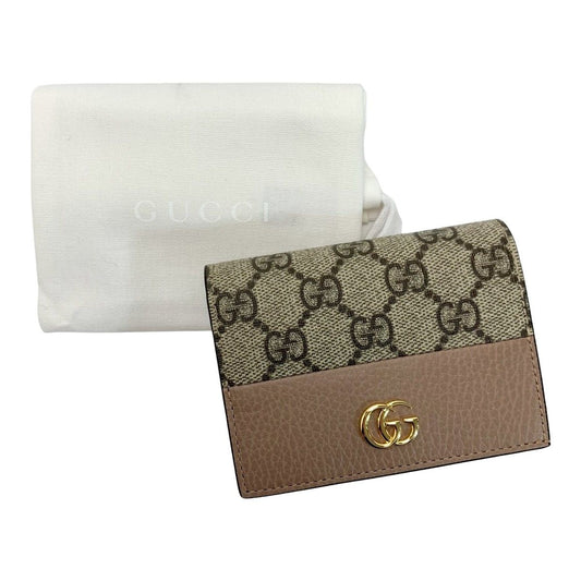 Gucci GG Supreme 658610 Pink Bifold Wallet