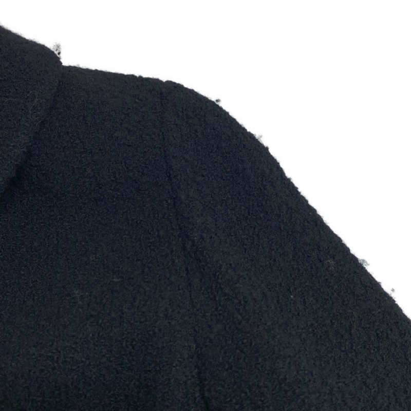 Chanel Jacket Size 36 S Ladies - 20923 Black Long Sleeves Tweed 4 Pockets Coco