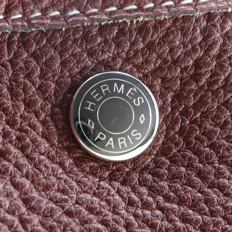 Hermes Garden Party PM Negonda Rouge Ash Red □P Ladies Tote Bag