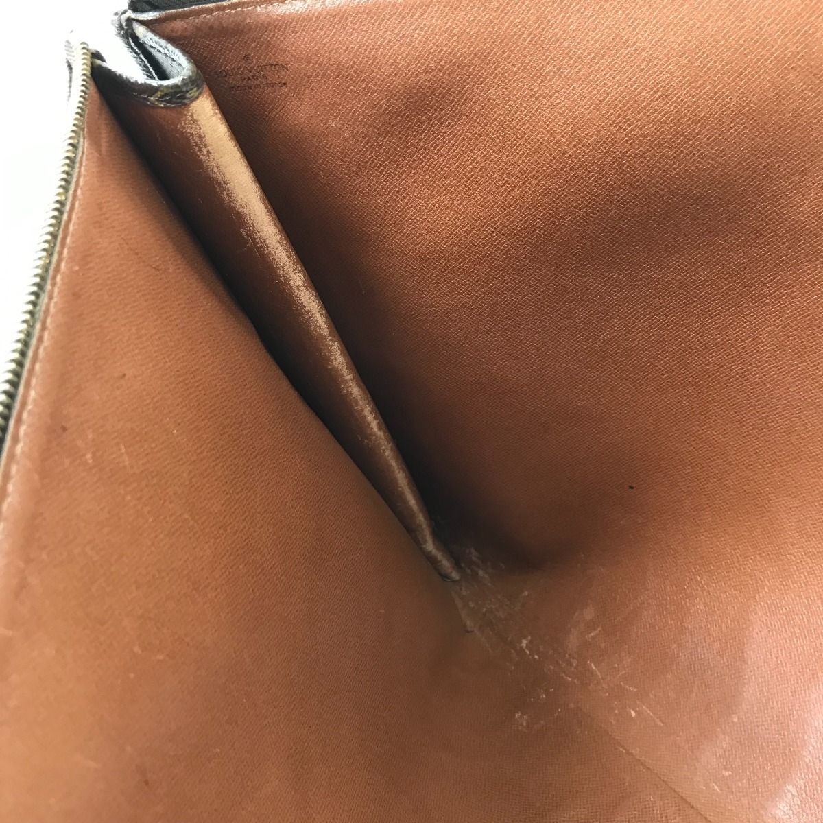 Louis Vuitton Monogram Document Case M53456 Brown