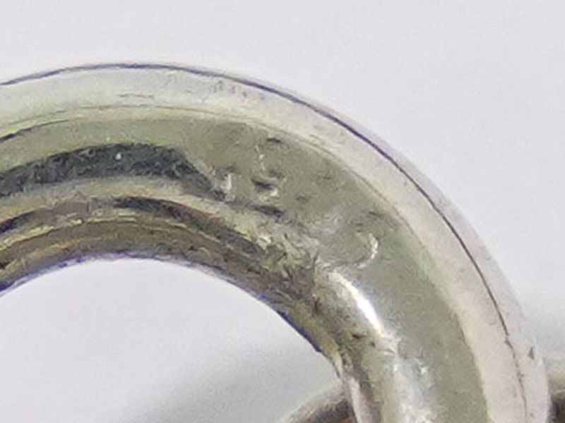 Authentic Tiffany & Co Tiffany & Co Open Heart 925 Necklace Pendant Silver Open