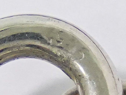 Authentic Tiffany & Co Tiffany & Co Open Heart 925 Necklace Pendant Silver Open