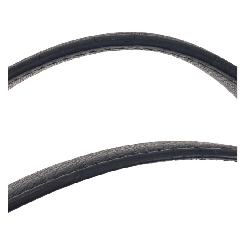 Gucci Black Gold Hardware GG Canvas/leather 257268 Shoulder Bag Handbag Women