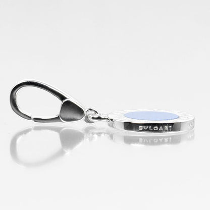 Bvlgari Bulgari 18kwhite Gold × Lapis Lazuli Ladies 3.5g Pendant Top