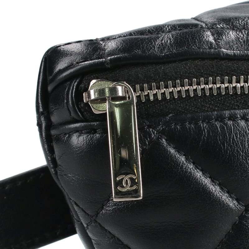 Chanel Matelasse Quilted Lambskin Waist Bag For Men