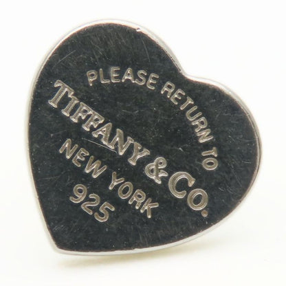 Tiffany & Co Earrings Return To Heart 925 Silver Approx 2.2g Silver Accessories