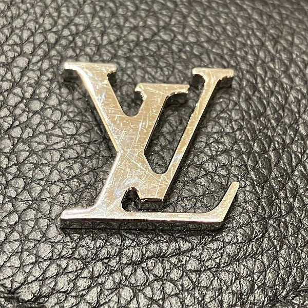 Louis Vuitton Taurillon Portefeuille Lock Mini M63921 Noir Black Trifold Wallet