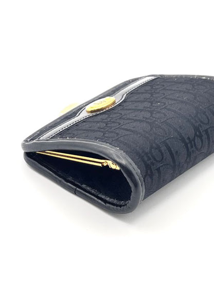 Christian DIOR Coin Case Wallet Coin Purse Trotter 36bs169