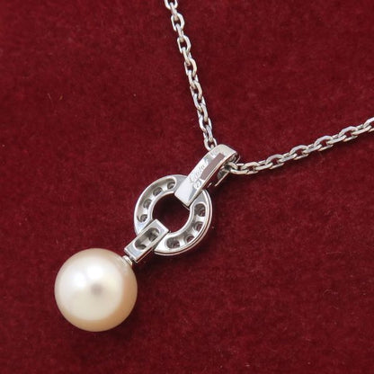 Cartier Imalia Pearl Diamond Necklace [none Fee Gift Wrapping] [grade A