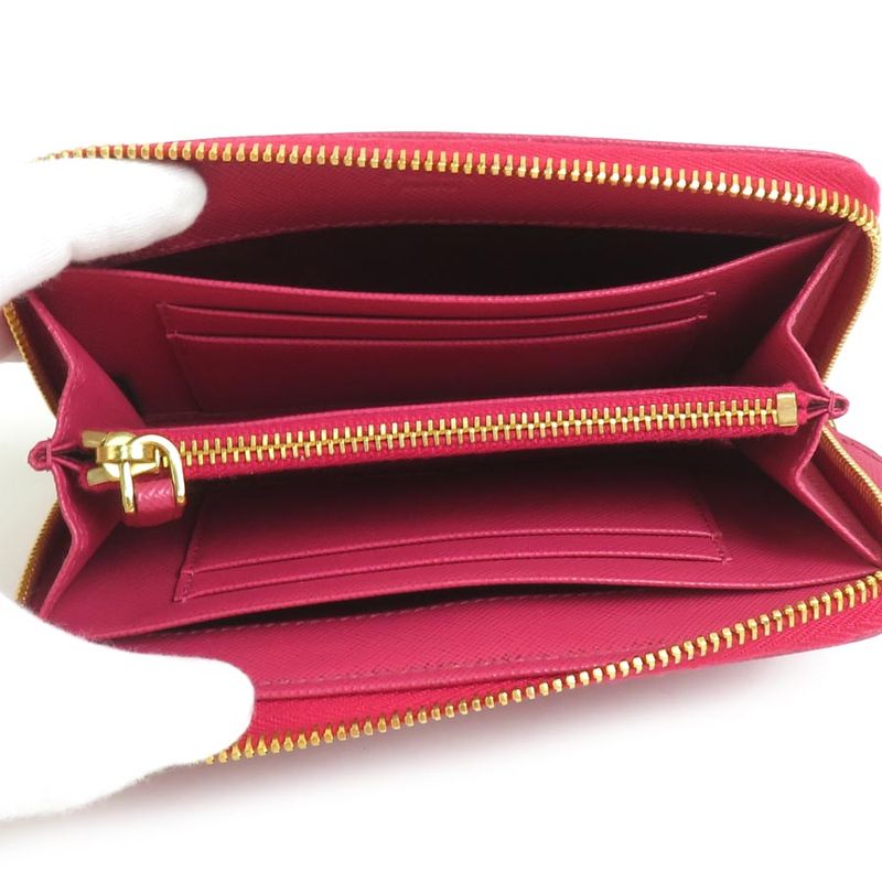 Prada Compact Wallet Coin Case