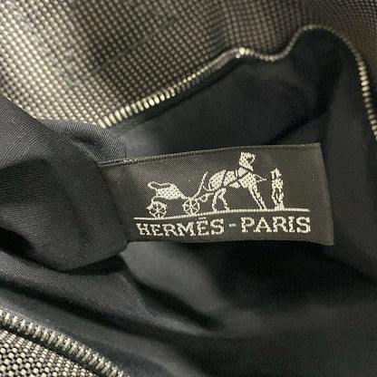 Hermes Handbag Herbag Su Grey Silver Hardware