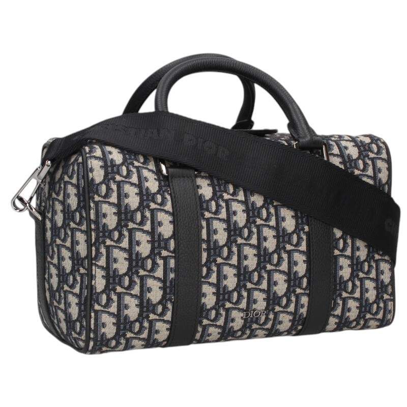 Dior Lingot 26 Lingot 26 Oblique Jacquard Saddle Flap Shoulder Bag Men's