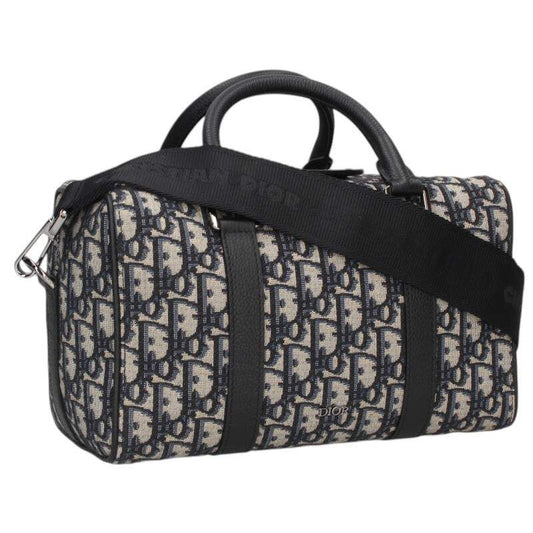 Dior Lingot 26 Lingot 26 Oblique Jacquard Saddle Flap Shoulder Bag Men's