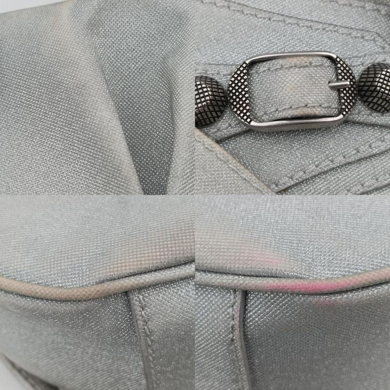 Balenciaga Lucagoire Silver Lambskin 8713098110p535268