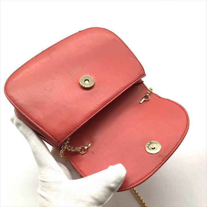Gucci Bamboo 2-Way Hand Chain Shoulder Bag Pink