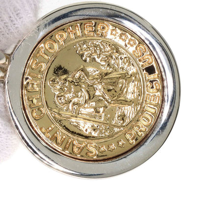 Tiffany & Co Tiffany & Co St Christopher Pendant Top SV 18K Yellow Gold Ladies