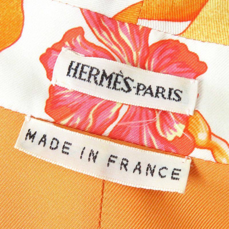 Hermes Vintage Margiela Period Les Capucines Gold Lotus Flower