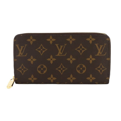 Louis Vuitton Monogram Zippy Wallet Round Zipper Long Wallet Coquelicot M41896