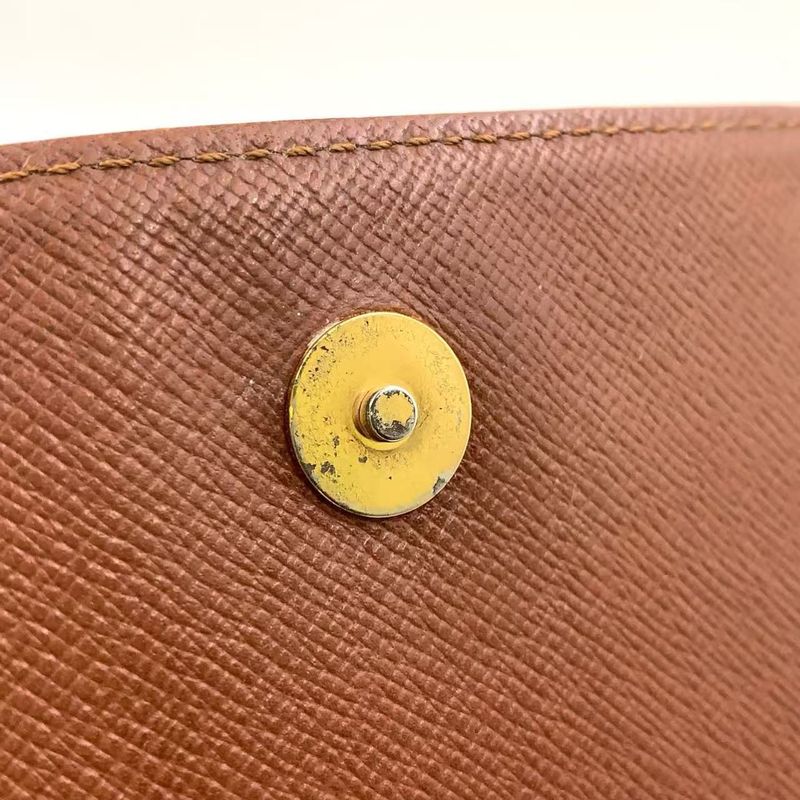 Louis Vuitton Musette Salsa Long Strap Monogram Leather × PVC Brown Shoulder