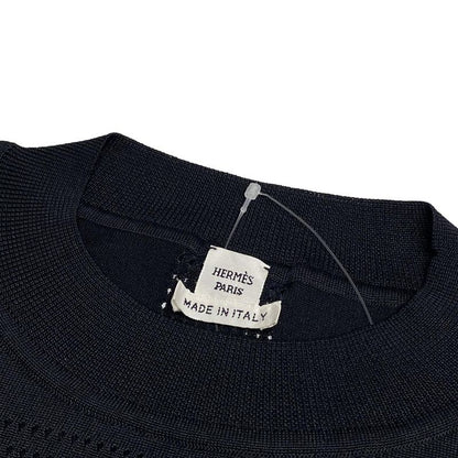 Hermes Long Sleeve Cut And Sewn Size 34 S Women - 3e2618d9 Black Crew Neck /