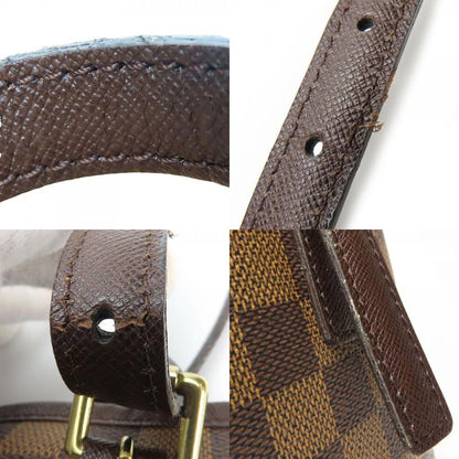 Louis Vuitton Tote Bag Marais N42240 Damier Brown Gold Hardware With Pouch