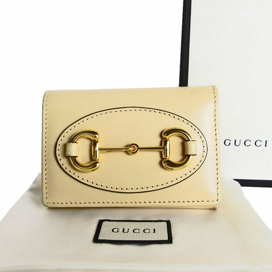 Gucci Compact Wallet Trifold Horsebit 644462