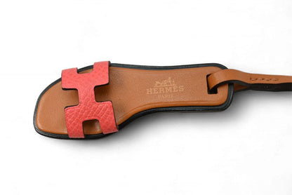 Hermes Bag Charm Strap Hermes Orannano Charm Epson Rose Mexico Sandal Shape