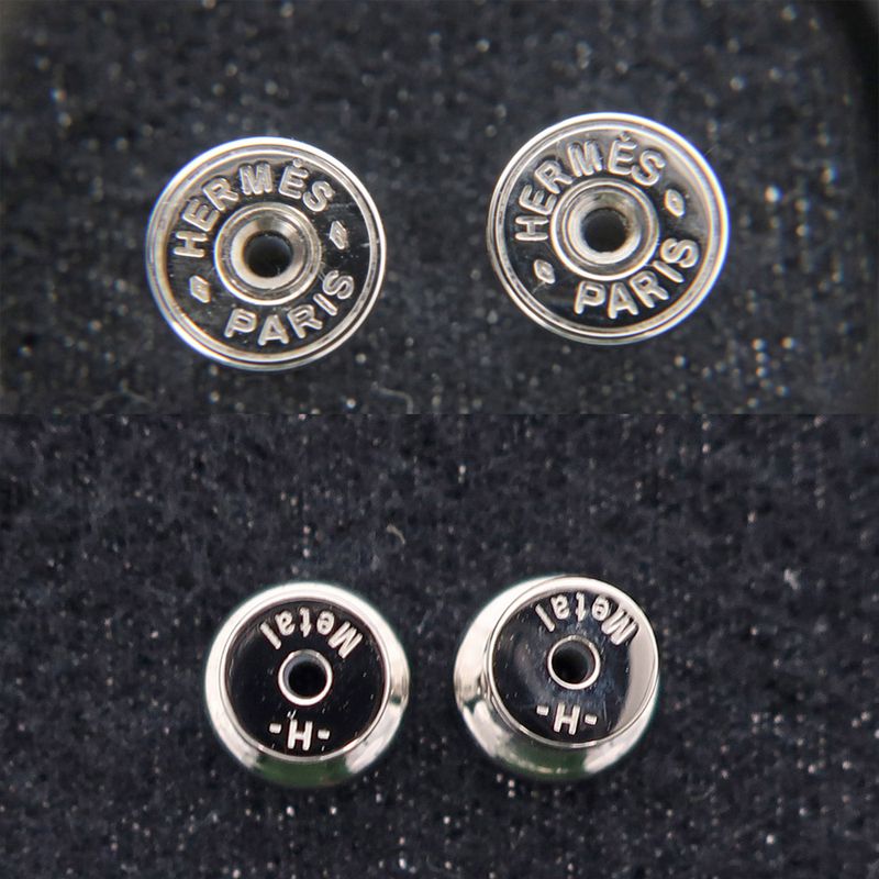 Hermes Amulet Lacquer-gm Earrings Buffalo-horn Multicolor-svhardware