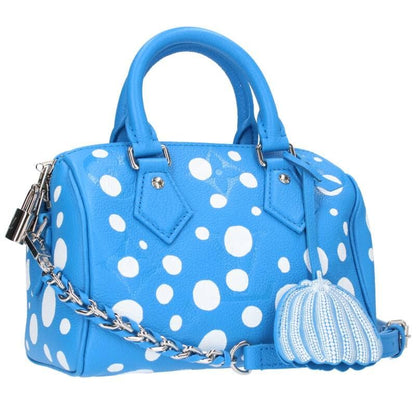 Louis Vuitton × Yayoi Kusama M46425 Speedy Bandoliere 20 Dot Pattern Embossed