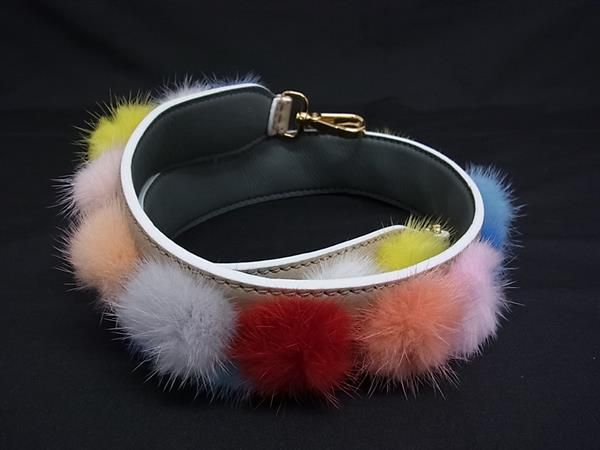 Fendi Strap You Leather Bag Shoulder Strap Shoulder Women Brown Bl8500