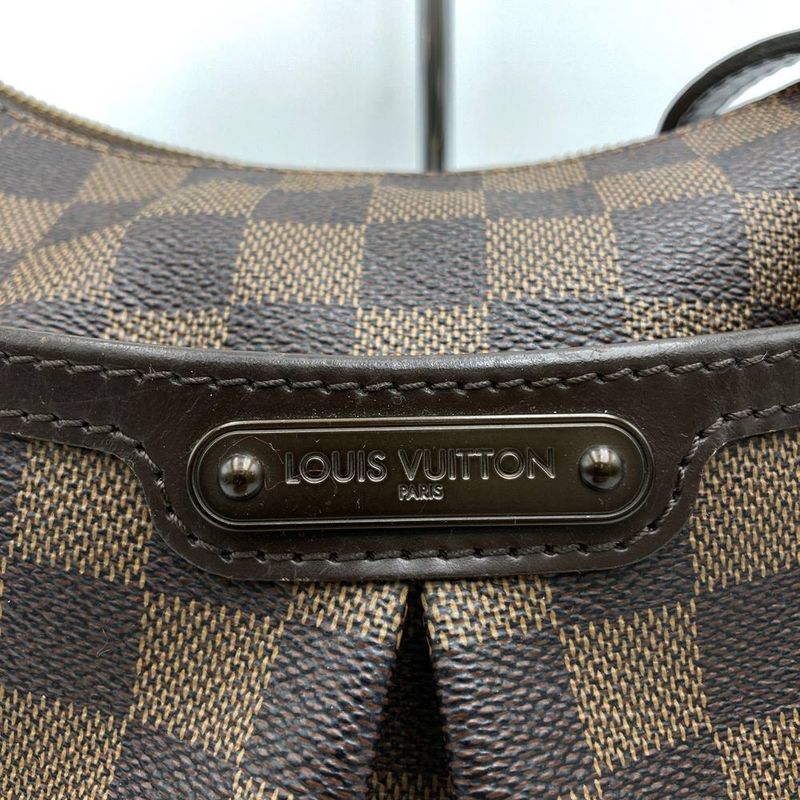 Louis Vuitton N42251 Bloomsbury PM Shoulder Bag Damier Canvas Ebène Ladies Men