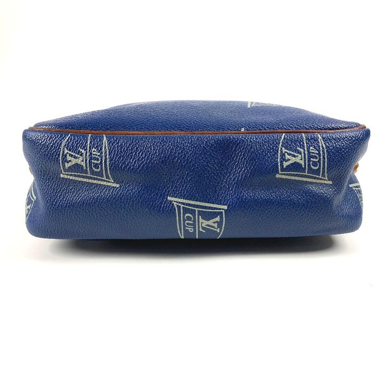 Louis Vuitton Shoulder Bag Sac San Diego M80010 Leather Blue