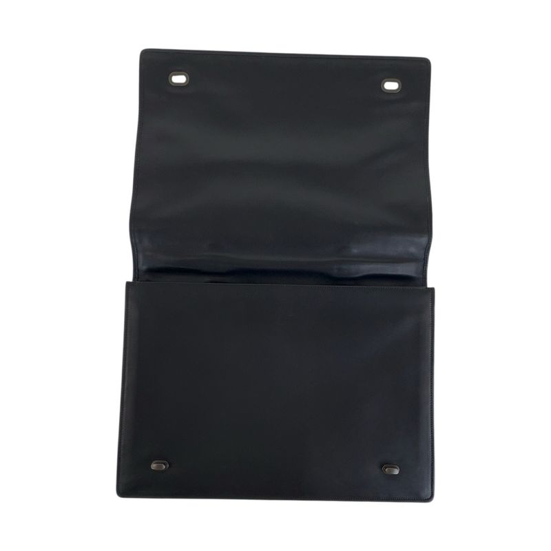 Bottega Veneta Bottega Veneta Intrecciato Black Gunmetal Hardware Leather