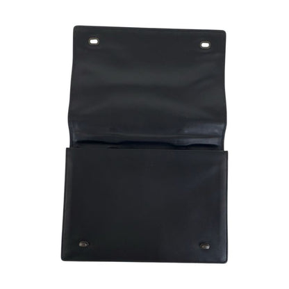 Bottega Veneta Bottega Veneta Intrecciato Black Gunmetal Hardware Leather