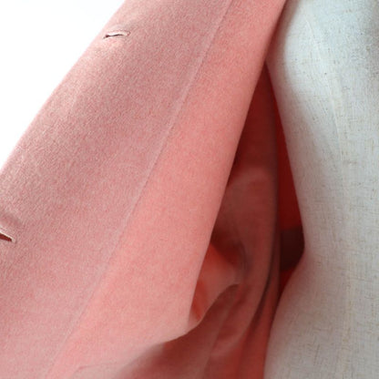 Hermes 22AW 2h0122db 100% Cashmere Double Face Coat With Belt Collarless Coat