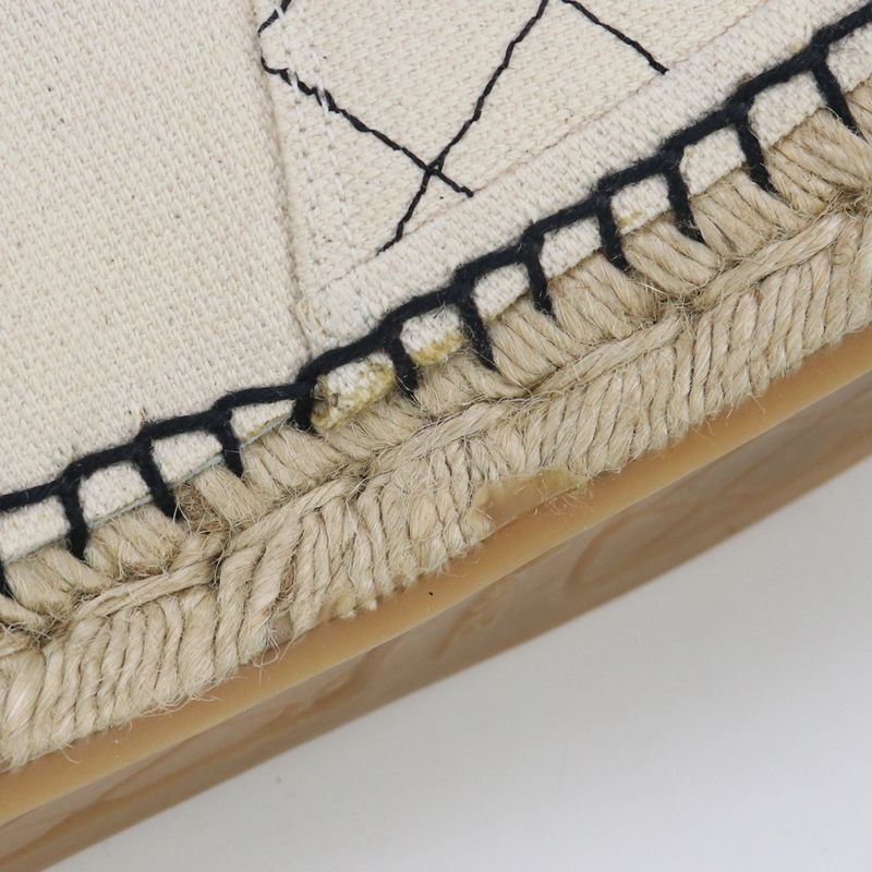 Chanel Espadrille Coco Marc Espadrille Canvas Scuff Deuce