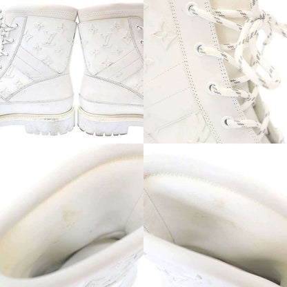 Louis Vuitton 20ss Landscape Line Monogram Boots 7 White 7