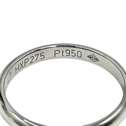 Cartier Ring - Pt950 Platinum #7 Pt950 Platinum #7 Wedding Simple Silver