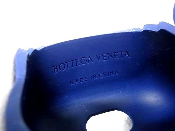 Bottega Veneta Intrecciato Rubber Airpods Case Airpods Case Navy
