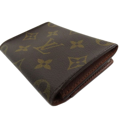Louis Vuitton M62920 Enveloppe Carte De Visite Card Case Monogram Canvas Women