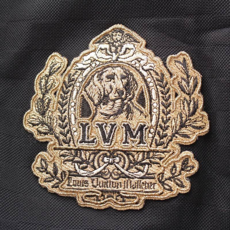 Louis Vuitton 25SS Cotton Damier Signature Patch Short Sleeve T-shirt Crew Neck