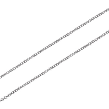 Tiffany & Co Bean Silver 925 Ladies 2.46g Necklace