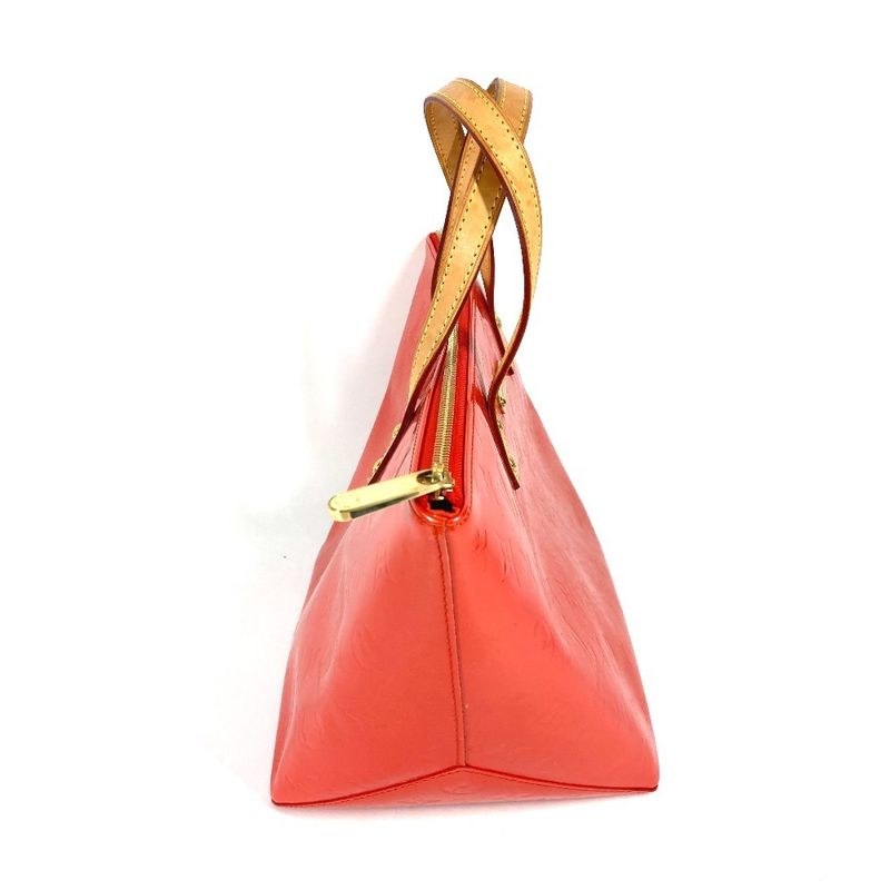 Louis Vuitton Tote Bag Bellevue PM M93670 Monogram Vernis Orange Sunset Orange